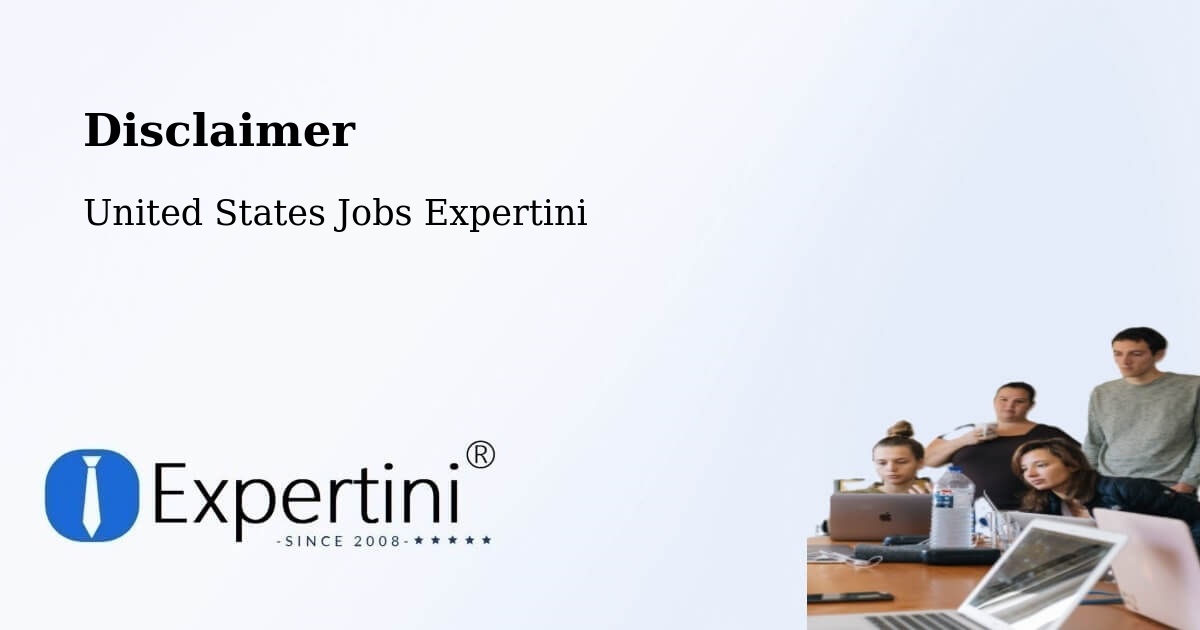 Disclaimer – Rolling Meadows - United States Jobs Expertini
