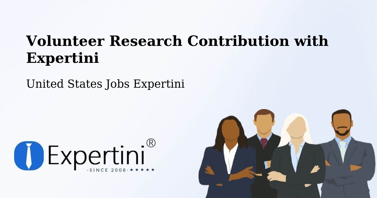 Volunteer Research Contribution Program – Rolling Meadows - United States Jobs Expertini