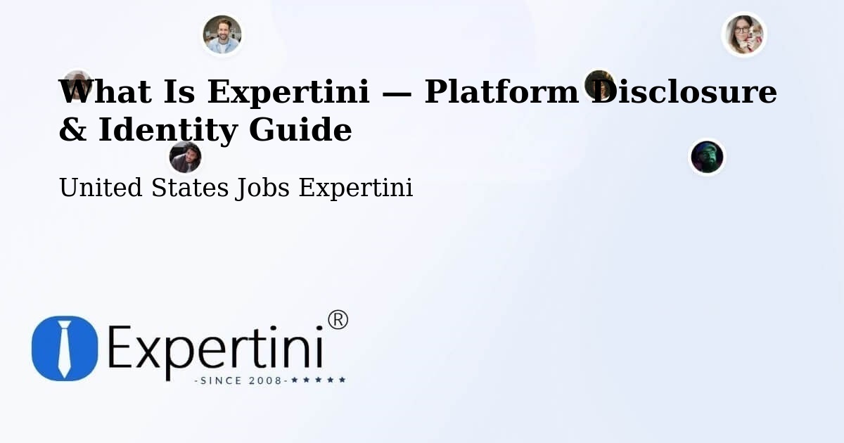 What Is Expertini — Platform Disclosure & Identity Guide – Rolling Meadows
